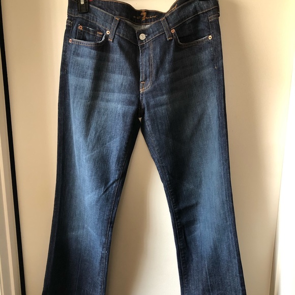 Bootcut 7 For All Mankind Jeans W32 L34 - Picture 2 of 7